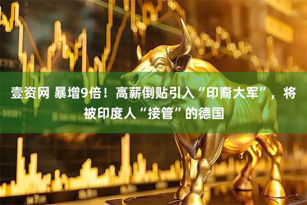 壹资网 暴增9倍！高薪倒贴引入“印裔大军”，将被印度人“接管”的德国